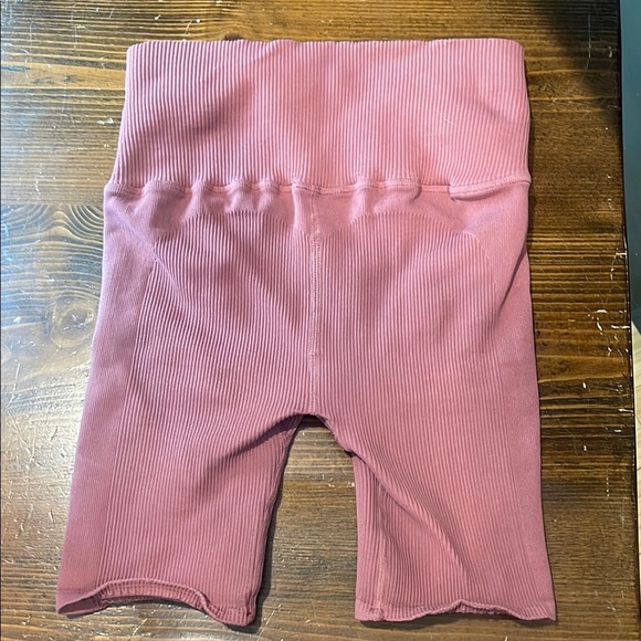 NWOT Free People Movement X The Class Ribbed Biker Shorts - Picture 2 of 6